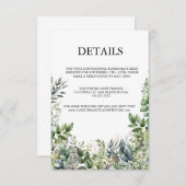 Carte D'accompagnement Create Your Own Rustic (Devant / Derrière)