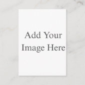 Carte D'accompagnement Create Your Own white  (Devant)