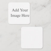 Carte D'accompagnement Create Your Own white  (Devant / Derrière)