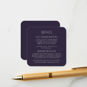 Carte D'accompagnement Créer votre propre texte personnalisé