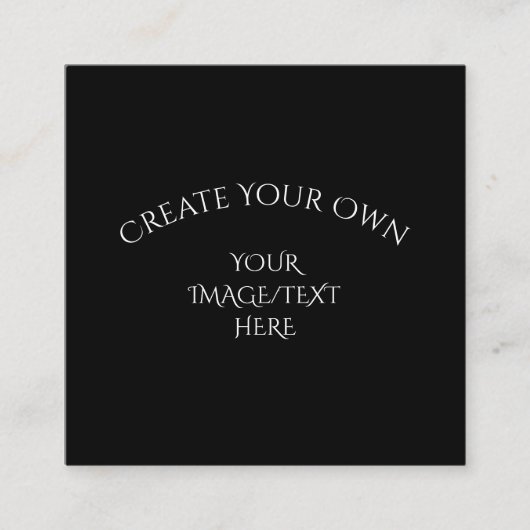 Carte D'accompagnement Créez le Vôtre (Devant)