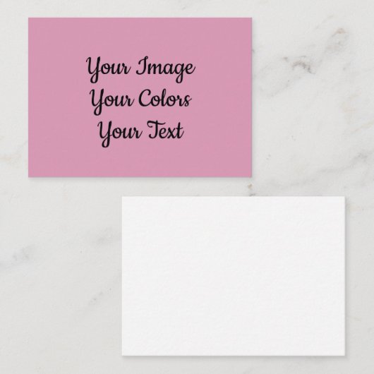 Carte D'accompagnement Créez les vôtres (Devant / Derrière)