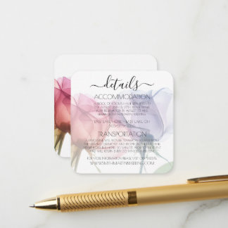 Carte D'accompagnement Créez Vos Propres Fleurs De Mariage Aux Rayons X C