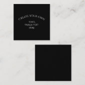 Carte D'accompagnement Créez votre propre (Devant / Derrière)