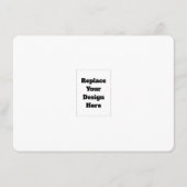 Carte D'accompagnement Créez votre propre blanc (Devant)