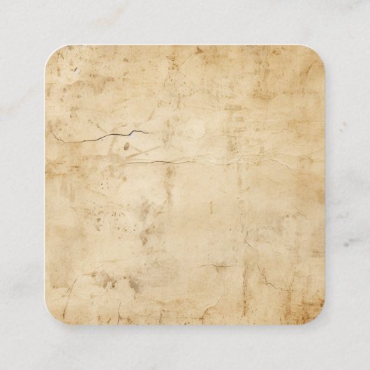 Carte D'accompagnement Créez Votre Propre Papier Sepia Personnalisé Distr (Dos)