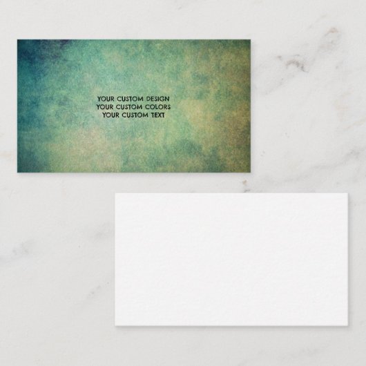 Carte D'accompagnement Créez Votre Propre Personnalisé (Devant / Derrière)