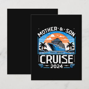 Carte D'accompagnement Croisière mère et fille 2024