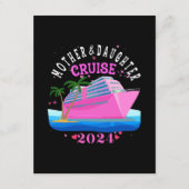 Carte D'accompagnement Croisière mère et fille 2024 (Devant)