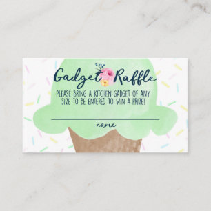 Carte D'accompagnement Cuisine Gadget Raffin Fête des mariées Insertion C