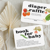 Carte D'accompagnement Cultivé localement | Réserver Pour Baby Insert | L