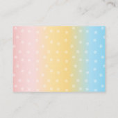 Carte D'accompagnement Cupcake ou Stud Muffin Livres pour bébé (Dos)