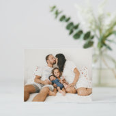 Carte D'accompagnement Custom Photo (Debout devant)