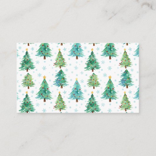 Carte D'accompagnement Custom Redeemable Ticket Gift Coupon Xmas Card (Dos)