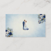 Carte D'accompagnement Custom Something Blue Enclosure Card (Dos)