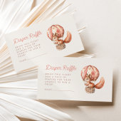 Carte D'accompagnement Cute Baby shower de ballons d'écureuil Raffin de c