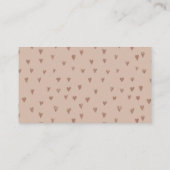 Carte D'accompagnement Cute Boho Rain Cloud Livres Pour Bébé (Dos)