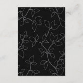 Carte D'accompagnement Cute Chat & Chouette Halloween Mesures de sécurité (Dos)