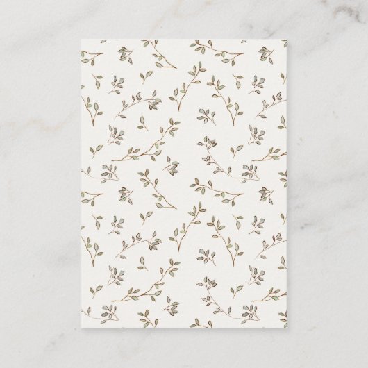 Carte D'accompagnement Cute Chic Teddy Floral Cart Livres Pour Baby showe (Dos)