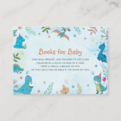 Carte D'accompagnement Cute Dinosaur 1er anniversaire (Devant)