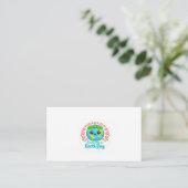 Carte D'accompagnement Cute Earth Day Enclosure Card (Debout devant)