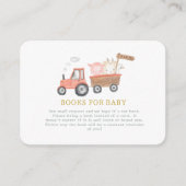 Carte D'accompagnement Cute Farm Animal Barnyard Livres pour bébé (Devant)