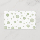 Carte D'accompagnement Cute Genre Neutre Elephant Déchets Raffin (Dos)