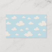 Carte D'accompagnement Cute Oear Hello Little One Diaper Raffle (Dos)