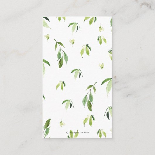 Carte D'accompagnement Cute Pandas Verdure Twin Boys Twins Diaper Raffle (Dos)