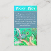 Carte D'accompagnement Cute Under the Sea Turtle Livres pour bébé (Devant)