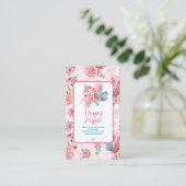 Carte D'accompagnement Cute Unicorn Rainbow Diapper Raffle (Debout devant)