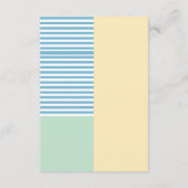 Carte D'accompagnement Cute Whimsical Baby shower de Chouette Rose (Dos)