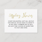 Carte D'accompagnement Cute Wildflower Pattern Enclosure Card (Devant)