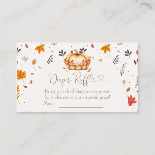 Carte D'accompagnement Cutie Pie Genre Neutre Déchets Raffin (Devant)