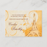 Damask Parisienne : Fall Spice Mariage Website