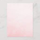 Carte D'accompagnement Date Night Ideas Whimsical Bow Bridal Shower Game (Dos)