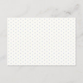 Carte d'accompagnement de douche de mariage Talons (Dos)