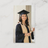 Carte d'accompagnement de fonds de graduation mini (Devant)