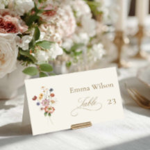 Carte d'Accompagnement de Mariage de Jardin Élégan