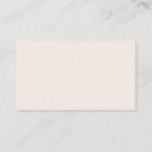 Carte d'accompagnement de tirage au sort de couche (Dos)