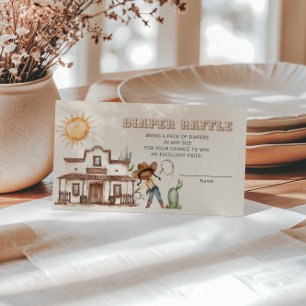 Carte D'accompagnement Déchets de lèche-serviettes Ranch Western Girl Cac