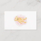 Carte D'accompagnement Déchets Raffle Billetterie Fille Teddy Ours Miel B (Dos)