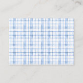 Carte D'accompagnement Déchets Raffle Petit Citrouille Baby shower d'auto (Dos)