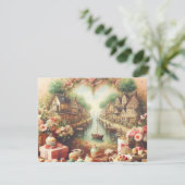 Carte D'accompagnement Décor d'automne | Vibes douillettes saisonnières (Debout devant)