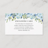 Carte D'accompagnement Déjeuner de douche de mariée botanique poussiéreux (Devant)