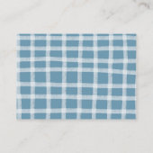 Carte D'accompagnement Demande de Baby shower de Boy Cow (Dos)