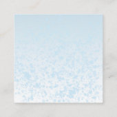 Carte D'accompagnement Demande de Baby shower de carnet de  de l'ours en  (Dos)