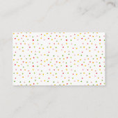 Carte D'accompagnement Demande de Baby shower de crème glacée mignonne (Dos)