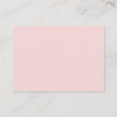 Carte D'accompagnement Demande de Baby shower de Llama doux (Dos)