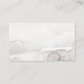 Carte D'accompagnement Demande de Baby shower de Pingouin pour bébé migno (Dos)